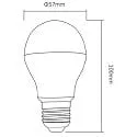 Deko-Light WIFI LED Smart light bulb RF-SMART E27 6W 550lm 2700-6500K 220° CRI 80 dimmable