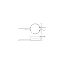 Deko-Light Voedingsapparaat RS500mA/8W rond, constante stroom, zwart