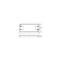 Deko-Light Voedingsapparaat FLAT, 500mA 6W spanningsconstante, donkergrijs, zwart
