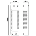 Deko-Light Voedingsapparaat TRIAC MULTI EUP20T-1HMC-0, wit