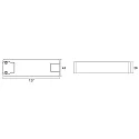 Deko-Light LED power supply BASIC CC V8-40-500mA/40W current constant, dark grey, black