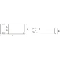 Deko-Light LED driver BASIC DIM CV 24V voltage constant, dimmable, grey, black