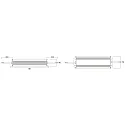 Deko-Light LED driver IP DIM CV 24V voltage constant, dimmable, black