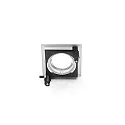 Deko-Light Kardan frame MODULAR SYSTEM , zwart mat, wit mat