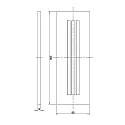 Deko-Light Cover Window blind for recessed LED wall luminaire LIGHT base III outdoor, grey