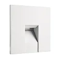 Afdekking ALWAID 2 - SQUARE hoekig, wit