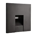 Afdekking ALWAID 2 - SQUARE hoekig, zwart