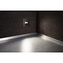 Afdekking ALWAID 2 - SQUARE hoekig, zwart