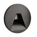 Afdekking ALWAID 2 - SQUARE rond, zwart