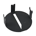 Afdekking SHORELINE PRO 70 / 100 stijf, mechanisch, donkergrijs
