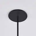 Deko-Light pendant luminaire adapter Ø DA 68MM / RECESSED round, built-in version, deep black