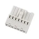 Aansluiting stopcontact SANOTRUNK UNIVERSAL WAGO 267-501, wit