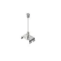 toebehoren Touwophanging SANOTRUNK UNIVERSAL set van 10, zilver