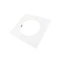 reducing ring 210/135MM mechanical, square, built-in version, traffic white