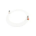 Deko-Light reducing ring 280/210MM round, mechanical, built-in version, signal white