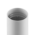 Opbouwbehuizing CAN MIX'N MATCH 1/2 - SPOT HEAD (CEILING / 3PHASE) cilindrisch, stijf, mechanisch, wit