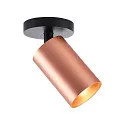Deko-Light Opbouwbehuizing CAN MIX'N MATCH 1/2 - SPOT HEAD (CEILING / 3PHASE) cilindrisch, stijf, mechanisch, roségoud