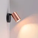 Deko-Light Opbouwbehuizing CAN MIX'N MATCH 1/2 - SPOT HEAD (WALL / TABLE / FLOOR) cilindrisch, mechanisch, roségoud
