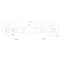 Deko-Light Montagegereedschap 8/10mm, blauw