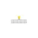 Deko-Light U-profiel AU-01-08, 8-9,3 mm plat, zilver geanodiseerd
