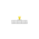 Deko-Light AU-01-15, flat U-profile for 15 - 16,3 mm LED stripes, 100cm, anodized aluminum