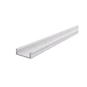 AU-01-15, flat U-profile for 15 - 16,3 mm LED stripes, 200cm, matt white