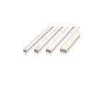  AU-01-15, flat U-profile for 15 - 16,3 mm LED stripes, 200cm, matt white