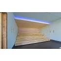 Deko-Light AU-02-15, high U-profile for 15 - 16,3 mm LED stripes, 100cm, anodized aluminum