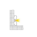 Deko-Light Sokkelprofiel AM-02-10, zilver mat