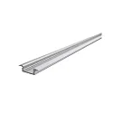 T-profiel ET-01-12 plat, zilver mat