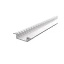 T-profiel ET-01-12 plat, wit mat