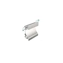 Deko-Light Drywall profile wallvoute EL-02-12 for 12 - 13,3 LED stripes, 200cm, matt white