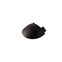 Eindkap AM-01-10 2 stuks, zwart
