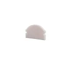Endcaps L-AU-01-10, 16 mm, 2 items, white