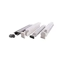 Deko-Light toebehoren Profiel omslag E-01-08, gesatineerd