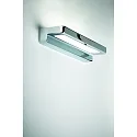 LED Wall luminaire FORM 34 LED, 16W, 2700K, 2440lm, IP44, chrome