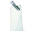 LED Mirror luminaire FLAT 1 LED, 7W, 3000K, 370lm, IP44, chrome