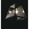 ECO-Light pendant luminaire LEXINGTON 1 flame IP20, black 