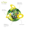 Elobra Rondell WILDNIS TIERWELT, 3x E14, green