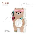 Elobra Pendelarmatuur LITTLE INDIANS ,,BÄR BJØRN