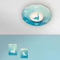 Elobra LED Ceiling luminaire DINOS LED board + 20 LED, 11W, 3000K, green