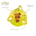 Elobra Spot Rondell MAUS 3 flames, 3x E14, green, yellow