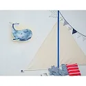 Elobra wall luminaire PAUL POTTWAL, blue