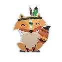 wall luminaire LITTLE INDIANS FUCHS FILIP, orange