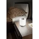 Fabas Luce Tafelarmatuur SIMI cilindrisch, dimbaar IP20, nikkel gesatineerd dimbaar