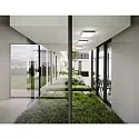 Fabas Luce Plafondarmatuur DESDY 30 x 30CM vierkant, slagvast, schakelbaar IP54, wit 