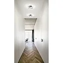 Wand- en plafondarmatuur BARD IP20, gesatineerd, zwart dimbaar