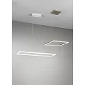 Fabas Luce BARD LED Pendant luminaire 92x32cm, white