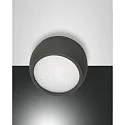 Downlight VASTO IP20, antraciet, deels gesatineerd dimbaar