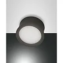Downlight PONZA IP20, antraciet, deels gesatineerd dimbaar